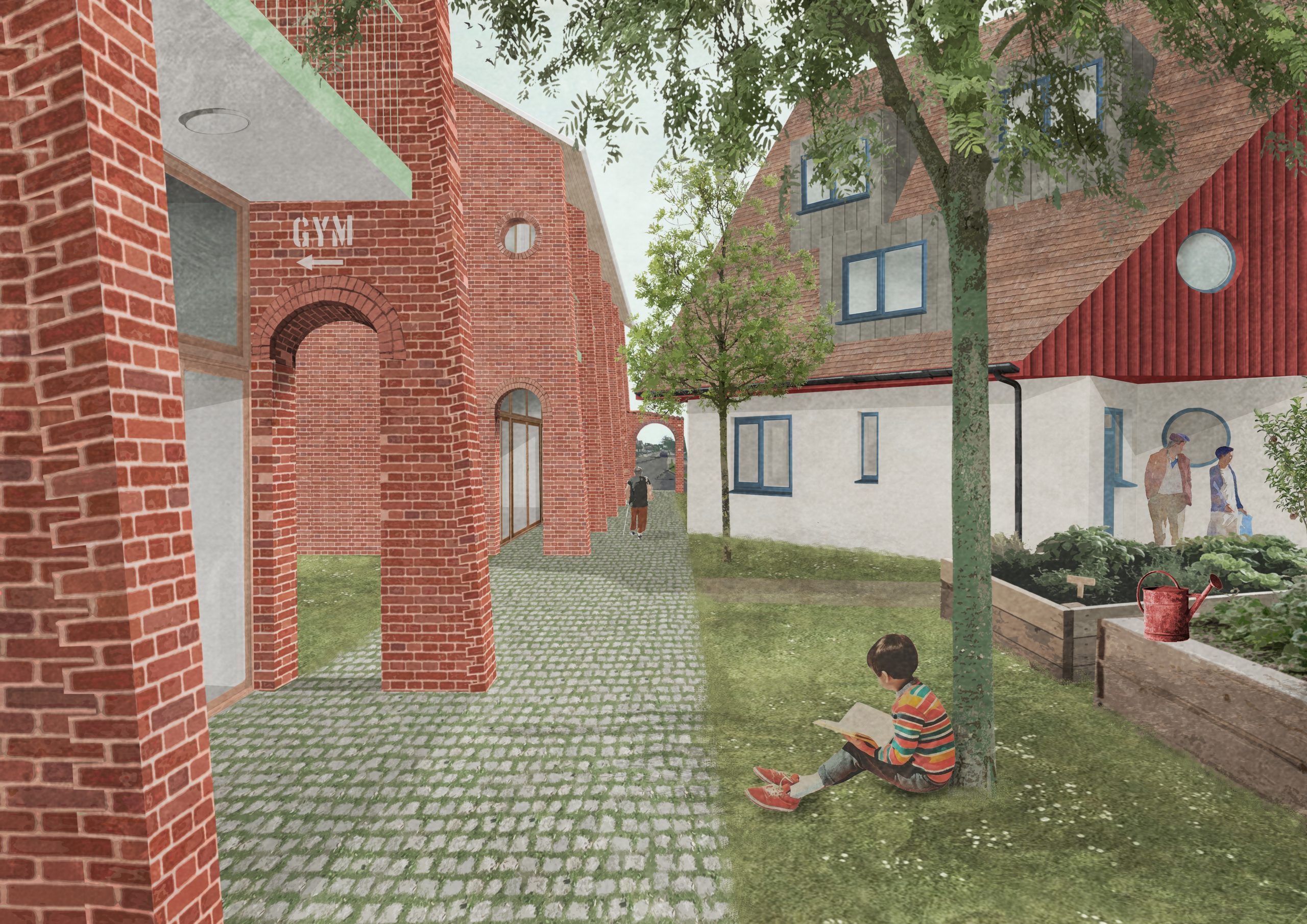 Caspar Barker, Unplanning Suburbia, 2026 thesis project
